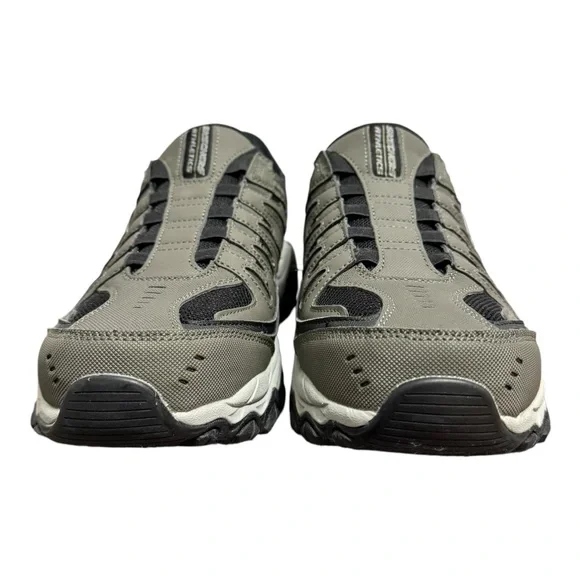 New Men’s Skechers Slip-ins After Burn M Fit Ridgeburn Brown Tennis Shoe SZ 9.5 - Picture 3 of 9